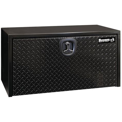 buyers black steel underbody truck box|under truck body storage boxes.